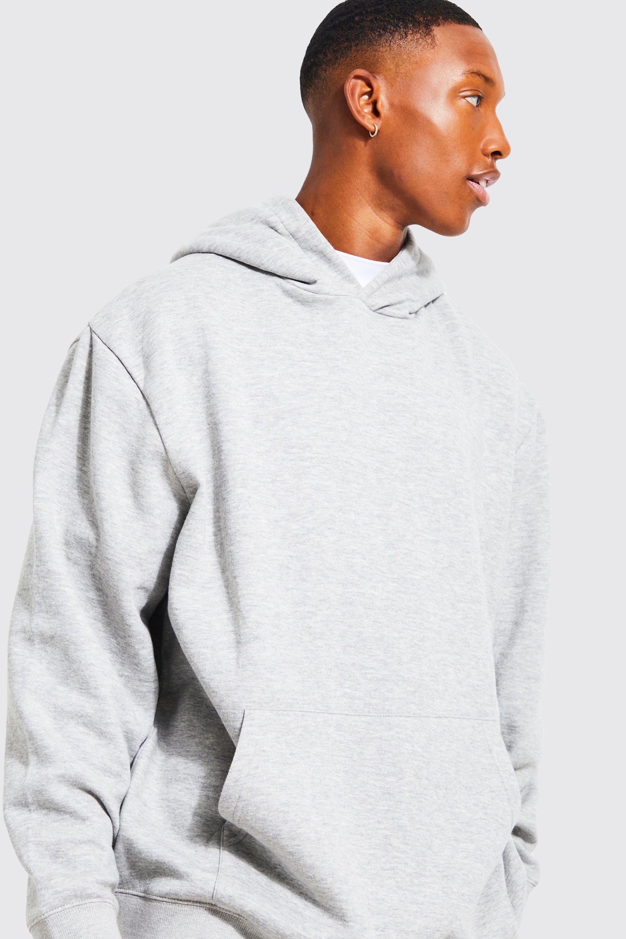 Grey on sale hoodie oversized